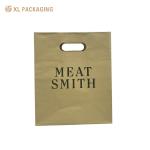Wholesale Custom Brown Kraft Disposable Paper Bag For Food Packaging Takeaway
