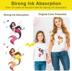 Semi Transparent Instant Hot Peel DTF Film Recyclable A3 A4 Pet Transfer Film
