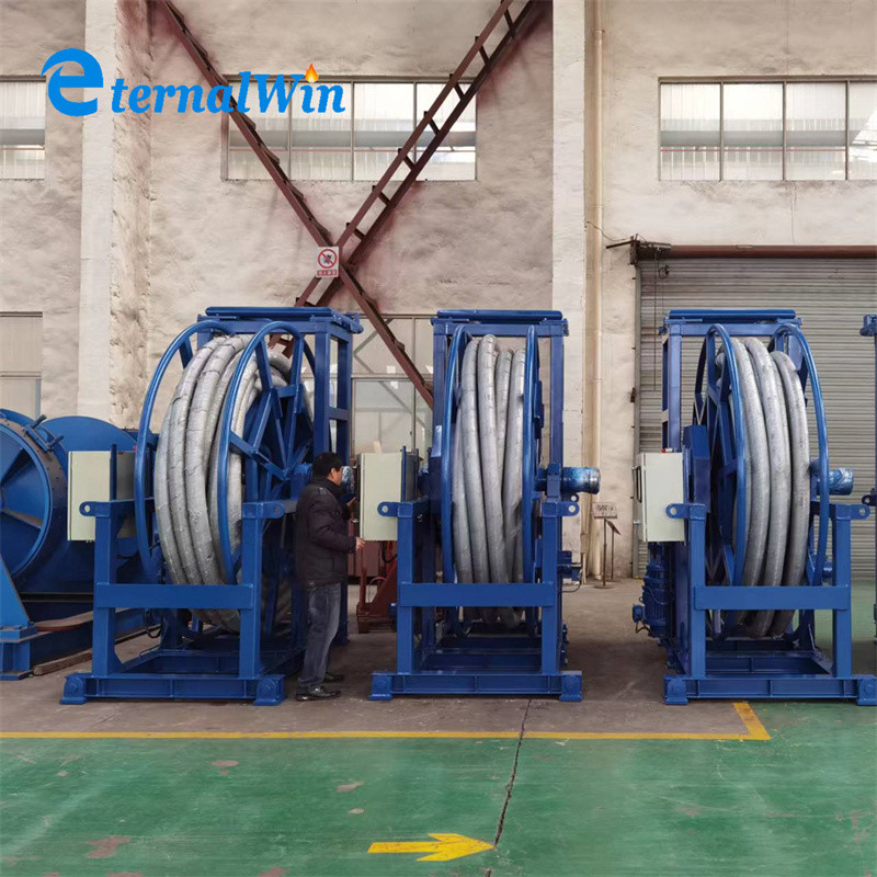 China Marine Supplies Electric Cable Reel Winch Hose Reel Winch With CCS