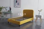 Foshan Furniture Durable Size Of King Bed Fabric Chinese Wooden Bed