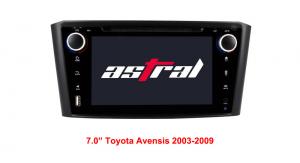 Multimedia TOYOTA GPS Navigation 7.0 Inch Stereo Radio With DVD SWC Mirror - Link
