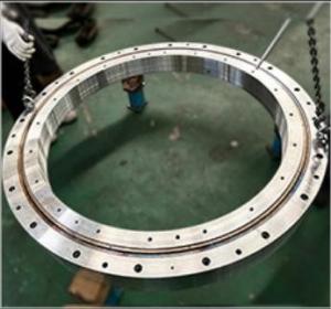 Wholesale OEM Stable Roller Bearing Slewing Ring , Multi Function Ring Bearing Turntable from china suppliers
