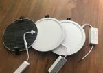 18W LED Slim Panel Light 1600LM Aluminum White Recessed Round 6000K Flat TUV