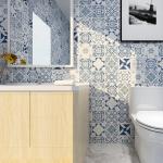 Modern Kitchen Wall Tile 3D Wallpaper Self Adhesive for Bathroom/Kitchen Design