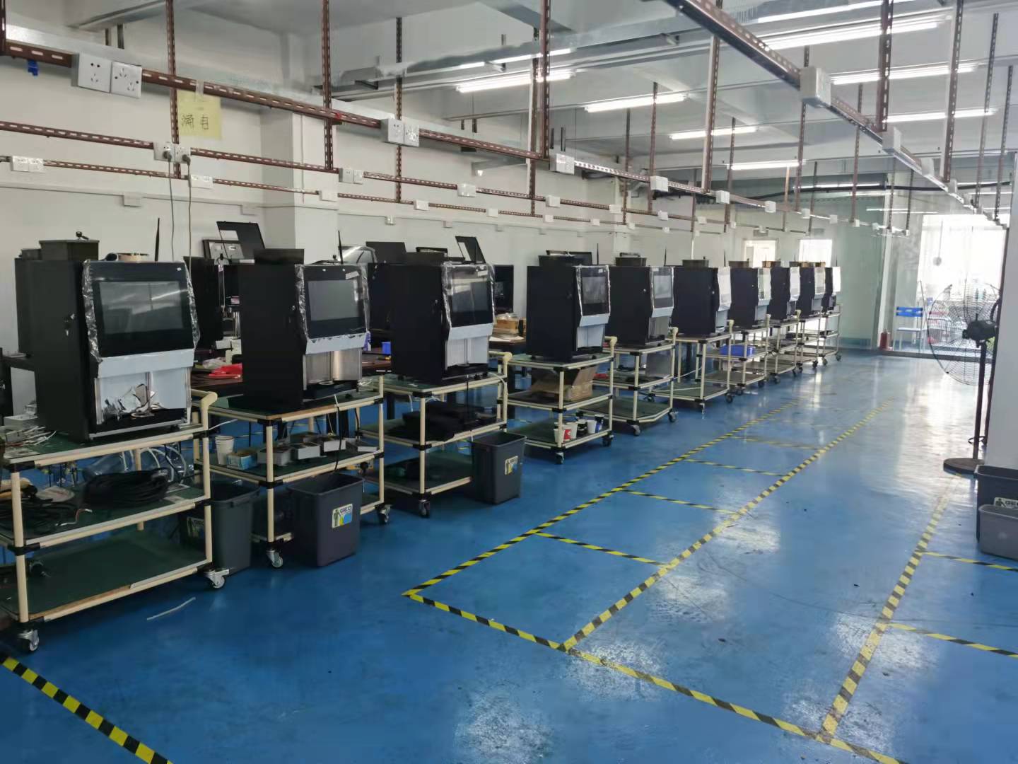 Manufacturer Sheet Metal Self Service Instant Tea Coffee Vending Machine