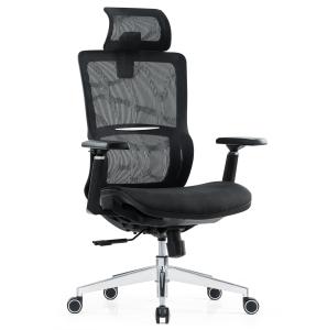 Wholesale Black Full Mesh Furniture Lumbar Support Massage Modern Wholesale Armrest Comfort Fabric Ergonomic Office Chair from china suppliers