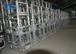 Movable Concert Stage Lighting Truss Silver Aluminium Truss For Events Easy Roof