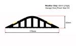 Flood Barrier Garage Door Threshold Water Barrier Seal Strips Hardness 30-90