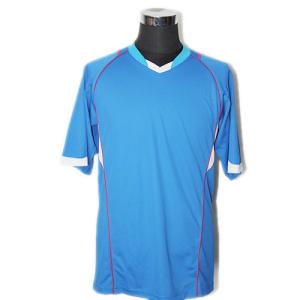 Wholesale Stretch Cotton Sky Blue Polo Shirt , Casual Wear Mens Short Sleeve Polo Shirts from china suppliers