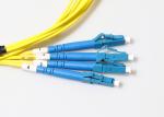 OM1 Aarc 4 Cores Indoor Outdoor Fiber Optic Cable Assemblies