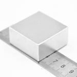 Sintered Rare Earth Magnet Sample Powerful Permanent Magnetic Square Magnet 50
