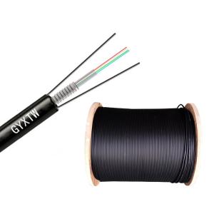 Wholesale Outdoor GYXTW 12 Core Fiber Optic Cable with Light Armored Design and PE Jacket from china suppliers