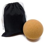 soft flexible Natural Cork Massage Ball , Wood Color Large Cork Ball