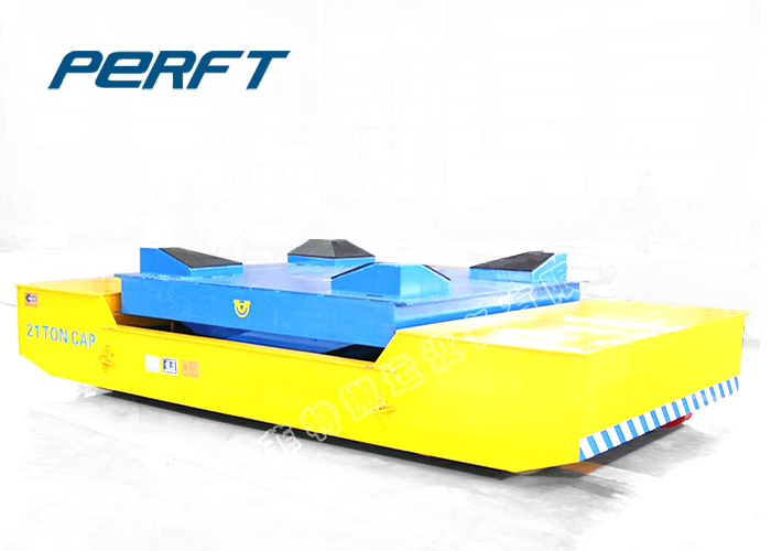 flat ladle transfer car with lifting table for industry material handling