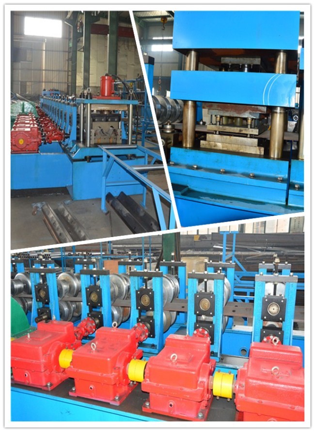 Steel Profile Expressway Guardrail Roll Forming Machine With W Beam