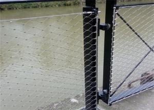 Wholesale 7*7 7*19 Custom Balcony Stainless Steel Rope Mesh For Safety Fence from china suppliers