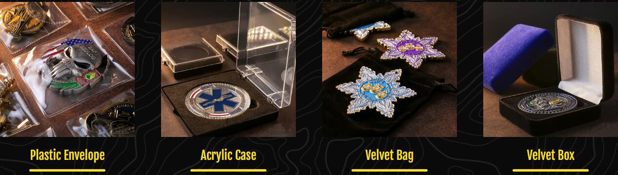4mm Gold Custom Challenge Coins Stamping Process For Precision Manufacturing
