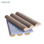 Wall Sound Absorption Fire Retardant Sustainable Suede Wrapped Acoustic Panel