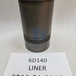 Excavator Spare Parts Cylinder Sleeve Liner 6211-21-2210 for Komatsu Engine