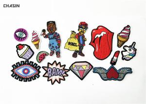 Wholesale Small Clothing Embroidery Patches Kids Eco Friendly Cute Embroidered Cloth Badges from china suppliers
