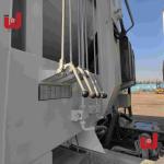 Euro 4 Compactor Garbage Truck 18m3 Garbage Dump Truck