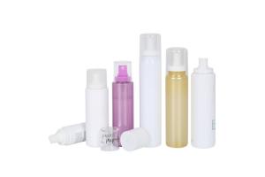 Wholesale Customized Color 60ml/100ml/120ml/130ml/150ml PET / PETG Spray Pump Bottle Skin Care Packaging UKP02 from china suppliers