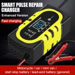 Electric Motorcycle Battery Charger 12V 10A Lead-acid Battery Full Intelligent