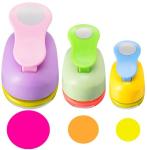 1 Hole Kids Christmas Gift Handmade Cutter Card Craft DIY Hole Paper Shape Punch