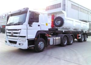 Wholesale SINOTRUK Sand Muck Transport Tipper 22 Tons Truck Dump Trailer from china suppliers