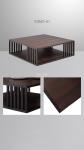Modern Contemporary Simple Wooden Square Coffee Table