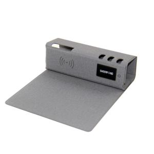 Wholesale Personalized Gifts Pu Leather Multifunction Mouse Pad Wireless Charging from china suppliers