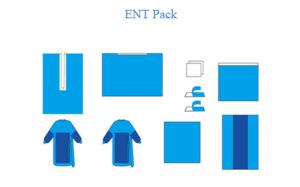 Wholesale Medical Disposable Sterile ENT Pack Ear Nose Throat Drape Pack Kit With CE ISO from china suppliers