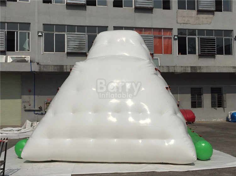 Durable 0.99mm PVC Inflatable Water Iceberg / Inflatable Climbing Wall