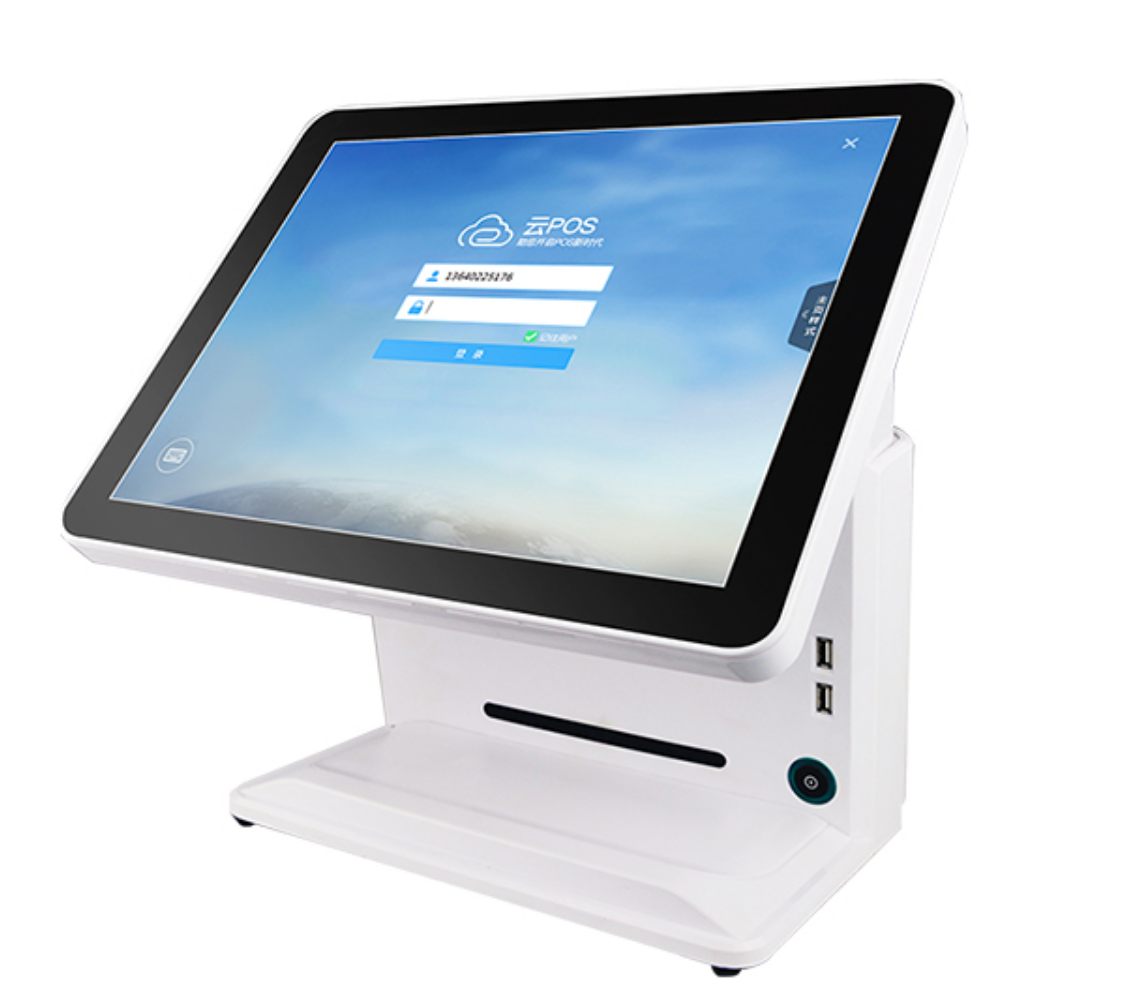 BT 4.0 HDD-400 15 Inch Cash Register Pos System for Restaurant and Boutique Customers
