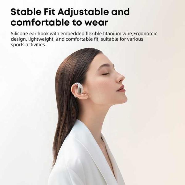 Open - Ear Stereo Bass Headset 500mAh Over Ear Headphones Bluetooth Wireless
