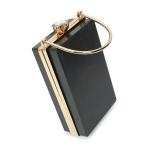 ODM OEM Clamshell Clutch Frames Box Wearproof Rose Gold For Luggage Wallet