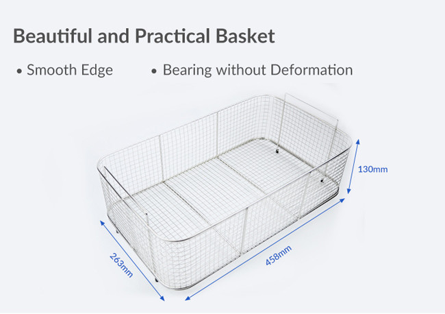 500W Large Ultrasonic Cleaner Power Adjustable Powerful Ultrasonic Cleaning Machine