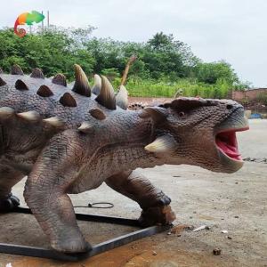 Wholesale Theme Park Lifelike Animatronic Dinosaur Life Size Animatronic Ankylosaurus from china suppliers