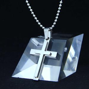 Wholesale Fashion Top Trendy Stainless Steel Cross Necklace Pendant LPC291 from china suppliers