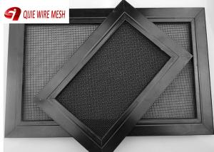 Wholesale Black Powder Coated Safety Window Screen 304 316 Stainless Steel SGS Certificated from china suppliers