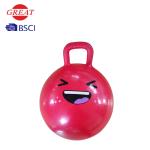 Kids Hopping Bouncing Inflatable Hop Ball With Air Pump Diameter 45cm