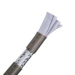 Sheath Material PVC UL2464 Grey with Red Edge 20 Pin Flat Ribbon Speaker Cable