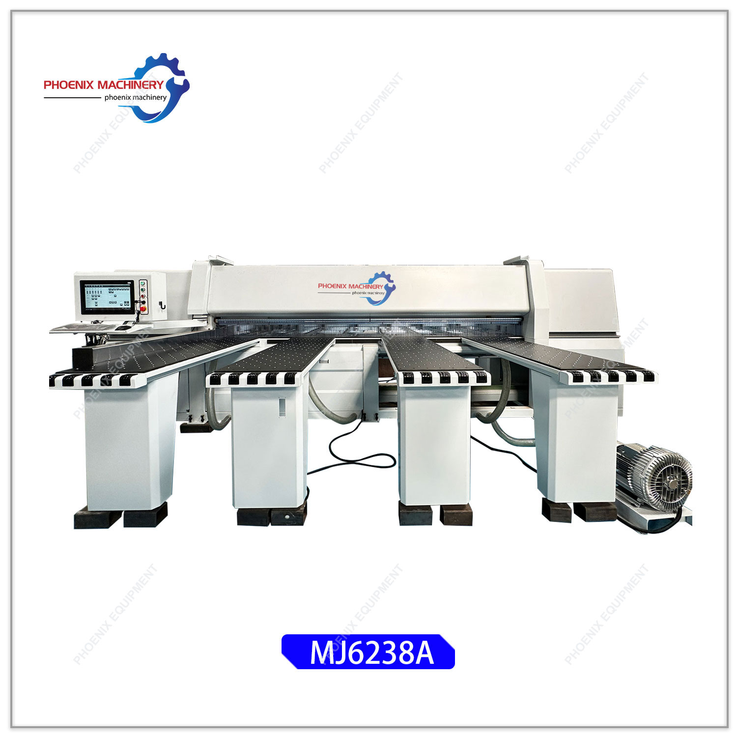 Automatic Electronic Woodworking Machine CNC Beam Saw for Solid Wood Board Cutting