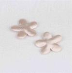Material Satin Applique Padded Applique Crafts For Wedding Decoration Size 25 mm