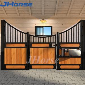 Wholesale Customize Design Horse Stall Fronts , Bamboo Wood European Stall Fronts from china suppliers
