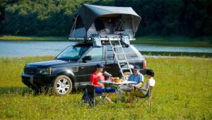 Wholesale Hard Cover UV 50+ Roof Rack Pop Up Tent For Your Car 1 Year Warranty from china suppliers