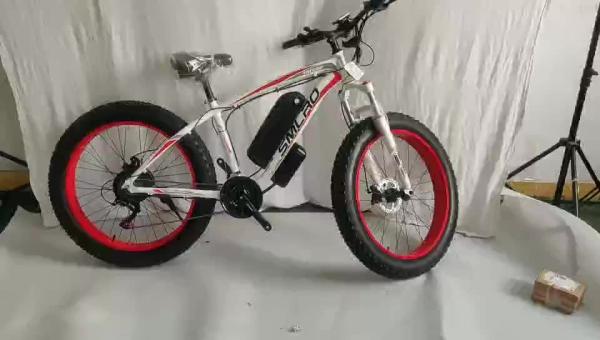 EU Warehouse 26 inch E-Bike Fat Tire Electric Bicycle With 1000W Motor 17.5AH