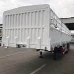 Jost E100 60tons Van-type Truck Trailer Fence Cargo Semi Trailer For Transportat