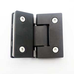 Wholesale Stainless Steel Glass Shower Cabin Hinge Black Color 180 Degree For Shower Enclosure from china suppliers