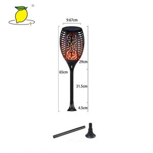 Wholesale 1W Solar Led Flickering Flame Outdoor Light 10 Hours Working Lifetime from china suppliers